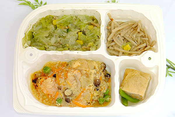 海老としめじの玉子とじ弁当